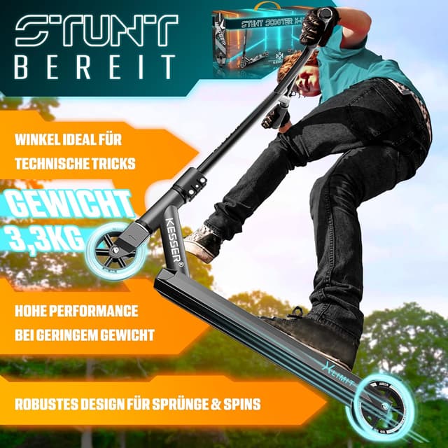 Thumbnail 3 de KESSER Stunt Scooter X-Limit 360° Lenkung 100 kg