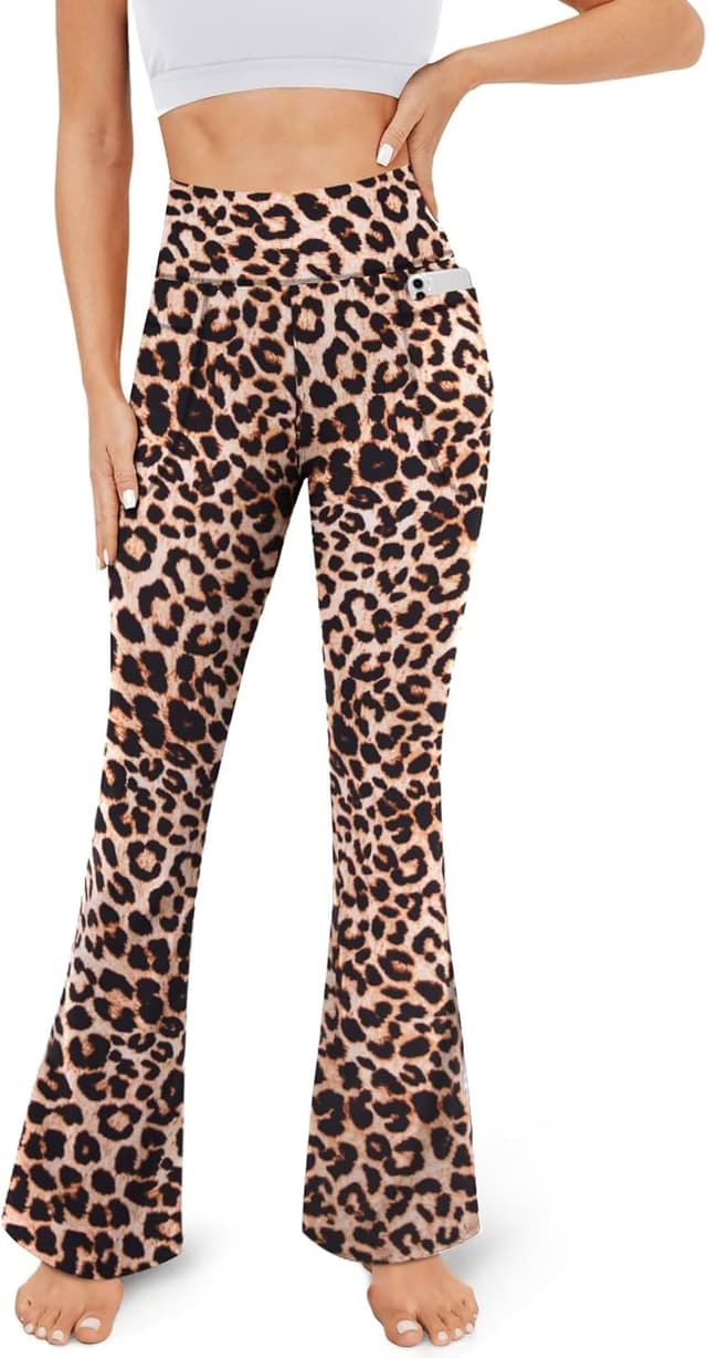 Thumbnail 5 de TNNZEET Flared High‑Waisted Yoga Leggings with Pockets