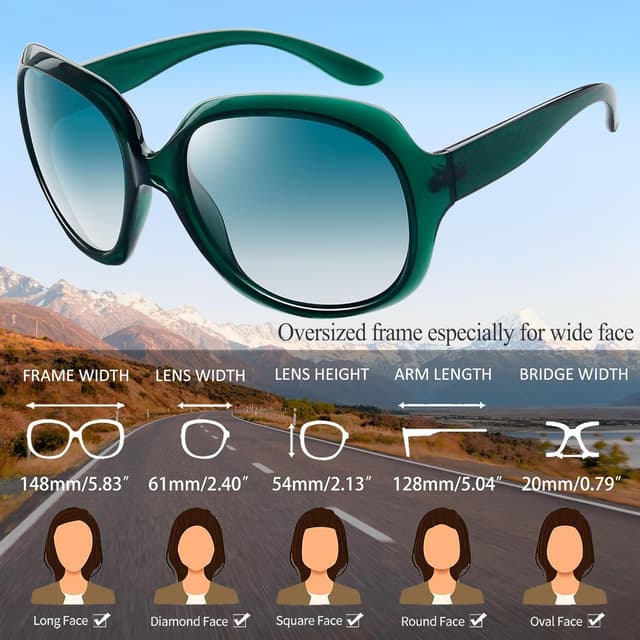 Thumbnail 2 de Joopin Occhiali da Sole Donna Polarizzati UV400