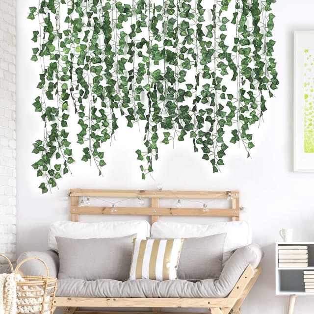 Thumbnail 4 de AIOR 12 Pcs Lierre Artificielle 200 cm