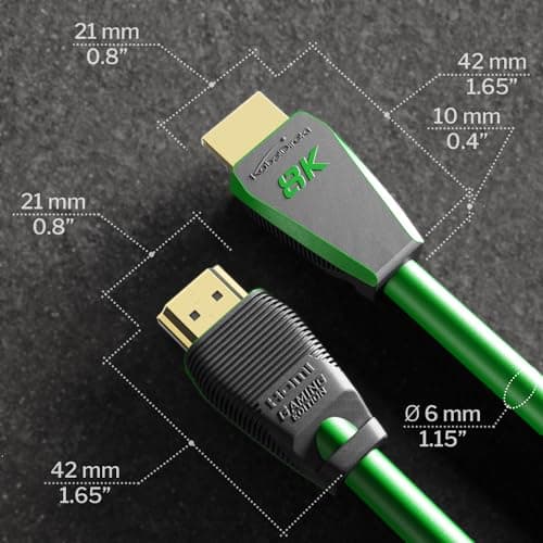 Thumbnail 4 de KabelDirekt Cable HDMI 2.1 8K 2 m para gaming