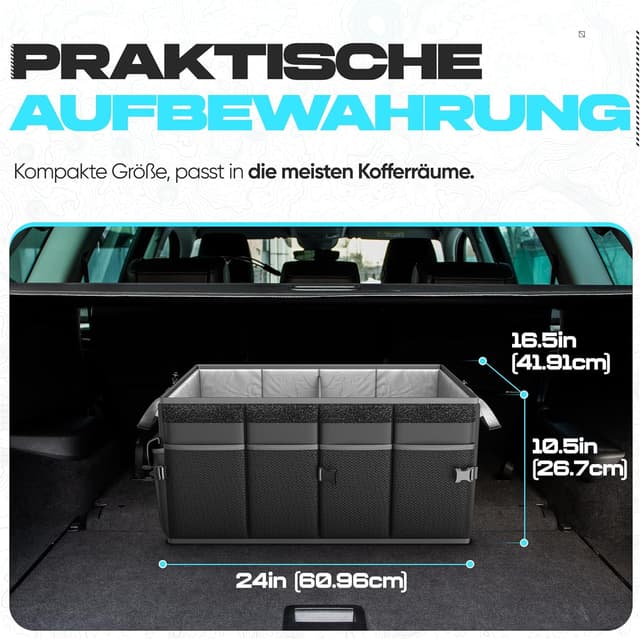 Detalle 2 de Fortem Kofferraum Organizer Kofferraumtasche