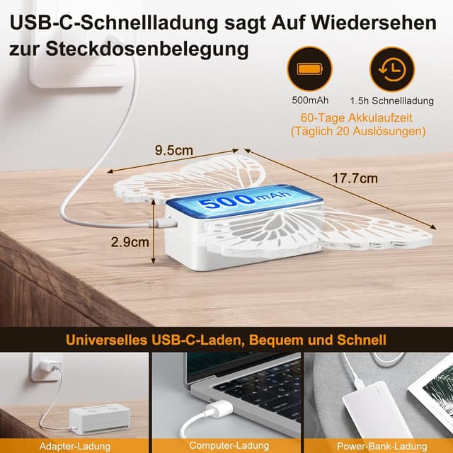 Thumbnail 5 de Hoofun LED Nachtlicht 3 Modi