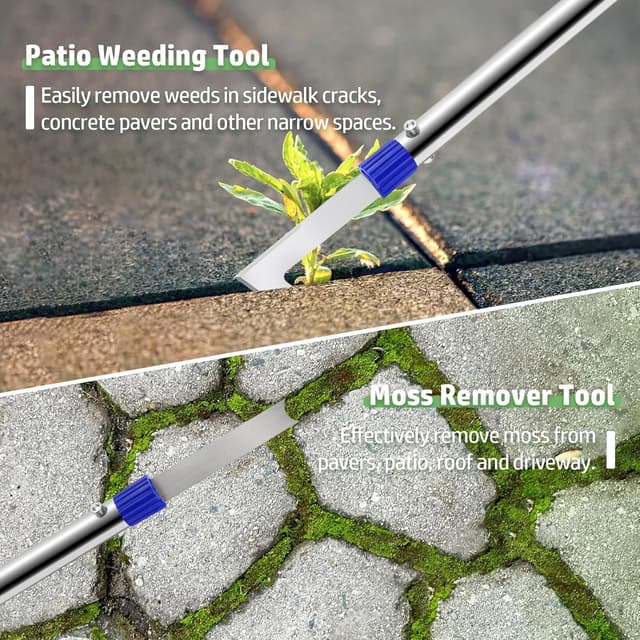 Detalle 2 de Patio Weed Remover Tool 60" long handle