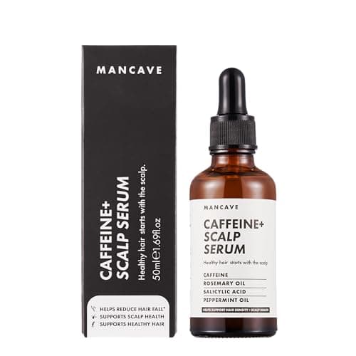 Detalle de ManCave Caffeine+ Sérum, acide salicylique,