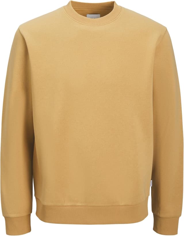 Thumbnail 6 de JACK & JONES Male Sweatshirt Einfarbig Sweatshirt