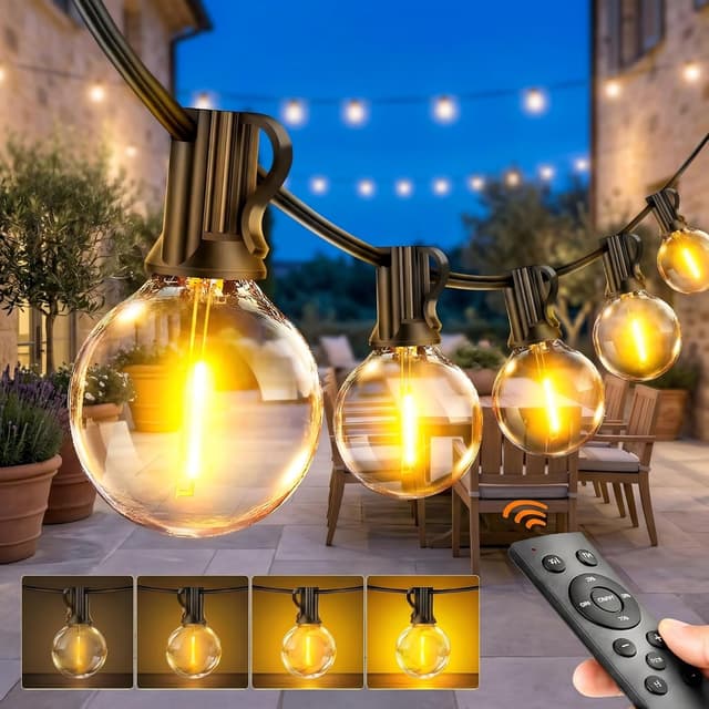 Thumbnail 6 de PBGMRT Dimmable Solar Outdoor String Lights