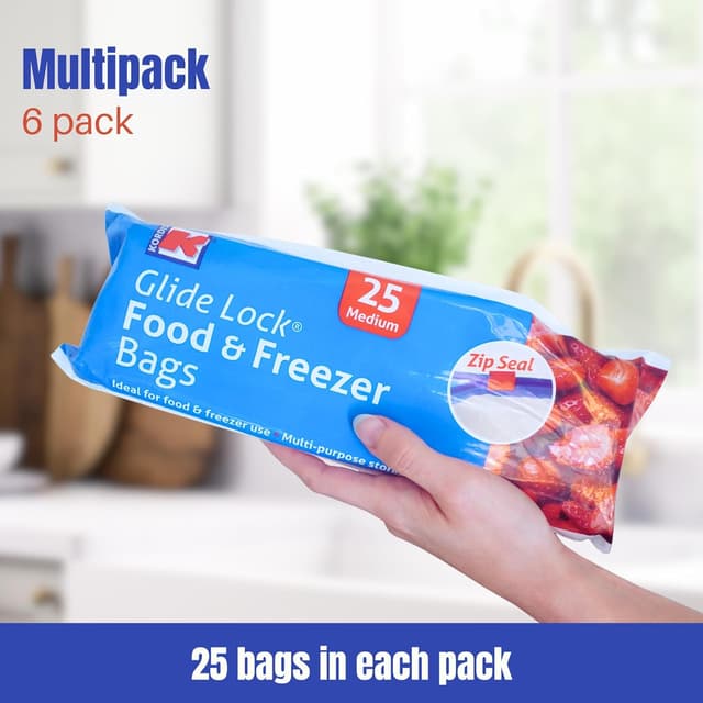 Detalle 2 de Kordis Glide Lock Medium Zip Seal Bags