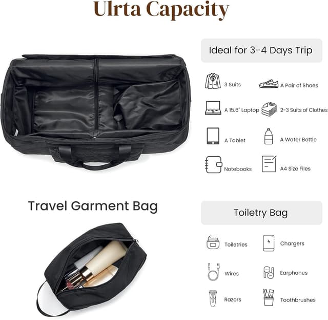 Thumbnail 5 de S-ZONE 50L Bolsa para Ropa convertible 50L