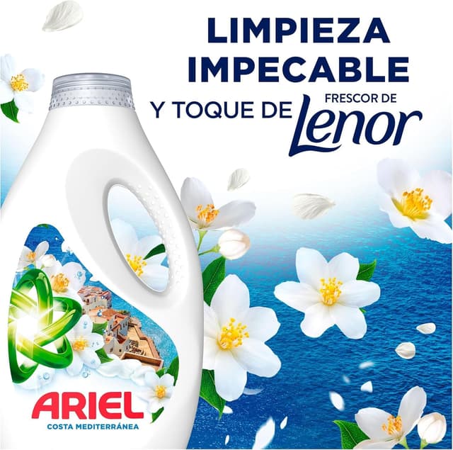 Thumbnail 1 de Ariel Detergente Líquido 100 lavados Brisa Marina y Jazmín