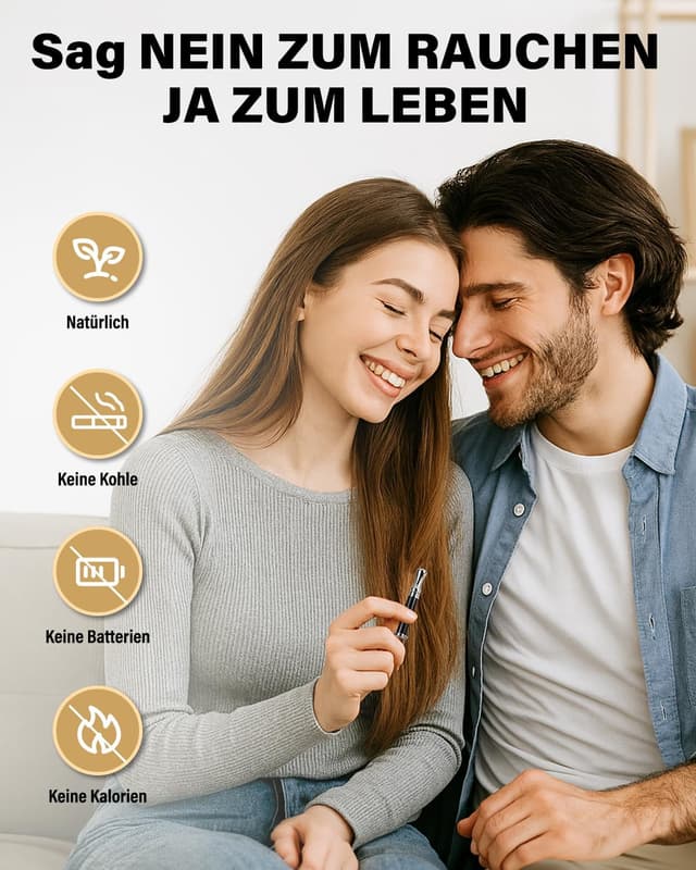 Detalle de Rauchentwöhnung Hilfsmitte 12 Filter, schwarz