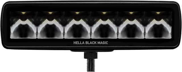 Detalle de Projecteur LED longue portée Hella 1FB 358 176-211 Black Magic Mini Lightbar (6 LEDs, 12/24V)