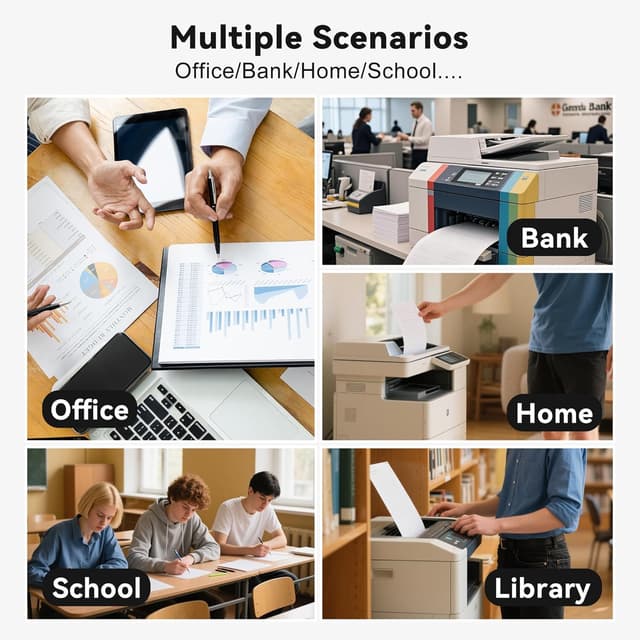 Detalle 2 de 218X Toner Cartridges 4-Pack (Black, Cyan, Yellow, Magenta) Compatible for HP 218A/218X for Color LaserJet Pro 3201dw & 3301 Series