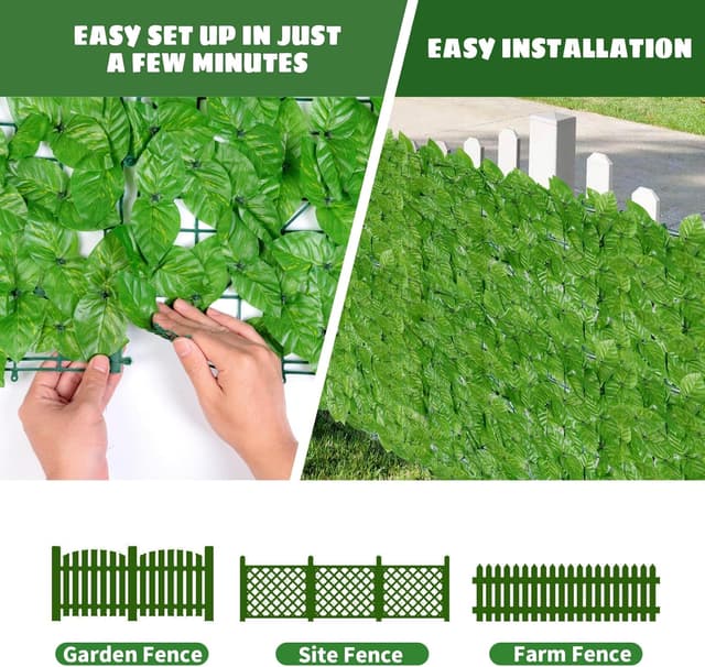 Thumbnail 5 de REOVE Artificial Ivy Privacy Fence 3m