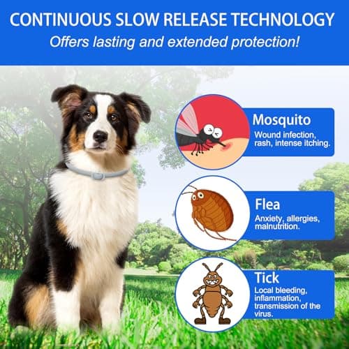 Detalle 2 de AIKUWWOIRQIA Collar Antiparasitario 24 meses