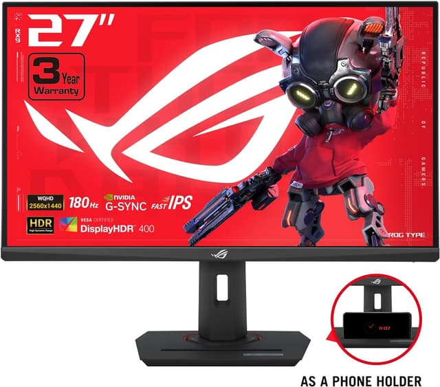 Detalle 2 de ASUS ROG Strix XG27ACS 180Hz QHD Monitor
