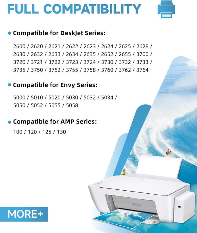 Detalle 2 de InkYeah 304 XL Schwarz Druckerpatronen für HP DeskJet/Envy