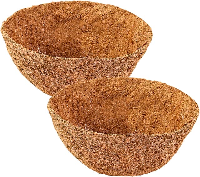 Imagen de hifrom Kokoseinlage Ø30 cm 2 Stück für Blumenampeln en OfertitasTOP