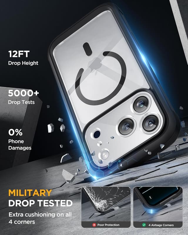 Thumbnail 5 de Miracase Magnetic Case for iPhone 17 Pro 6.3