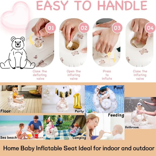 Thumbnail 5 de Baby Inflatable Seat 3–36 Months Infant Seat