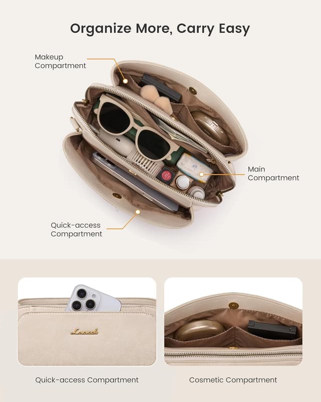 Thumbnail 2 de LOVEVOOK Umhängetasche Damen RFID Schutz