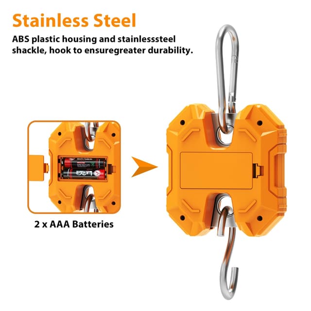 Detalle de GRAM PRES Digitale Hängewaage 300 kg