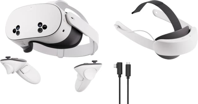 Thumbnail 19 de Meta Quest 3S 256GB + BlueBuilt PC Link-Kabel + Elite Strap mit Akku (inkl. Touch Plus Controller)