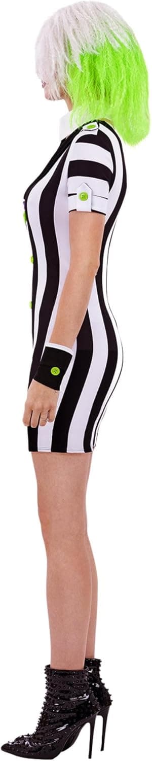 Detalle 2 de Smiffys Beetlejuice Erwachsenenkostüm 33"