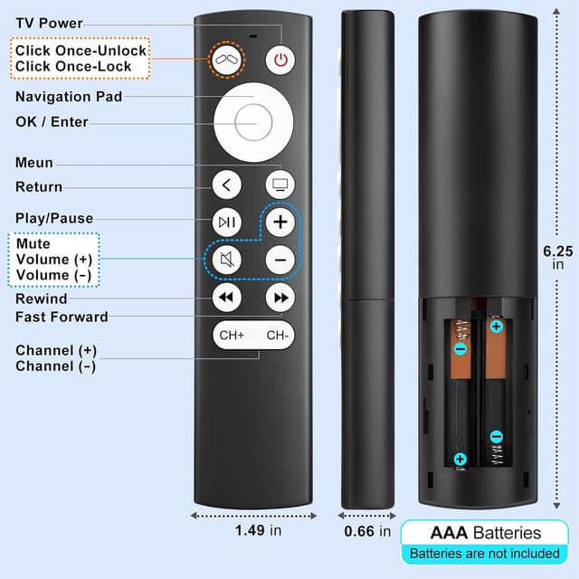 Thumbnail 5 de Apple 4K TV Remote Replacement for Apple TV 4K/HD