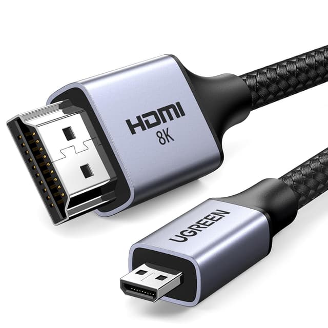 Detalle de UGREEN Micro HDMI auf HDMI 2.1, 2 m