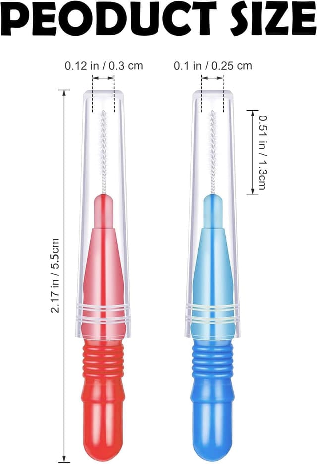 Thumbnail 1 de Milisten Interdental Brushes 50Pcs Blue