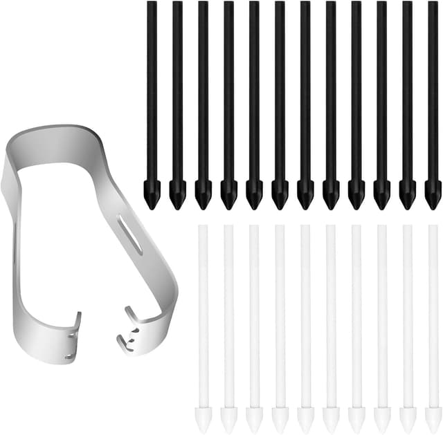 Detalle de flintronic Lot de 22 pointes de stylet tactile de remplacement pour Samsung (S6 à S23 Ultra, Note10/Note20) avec outil