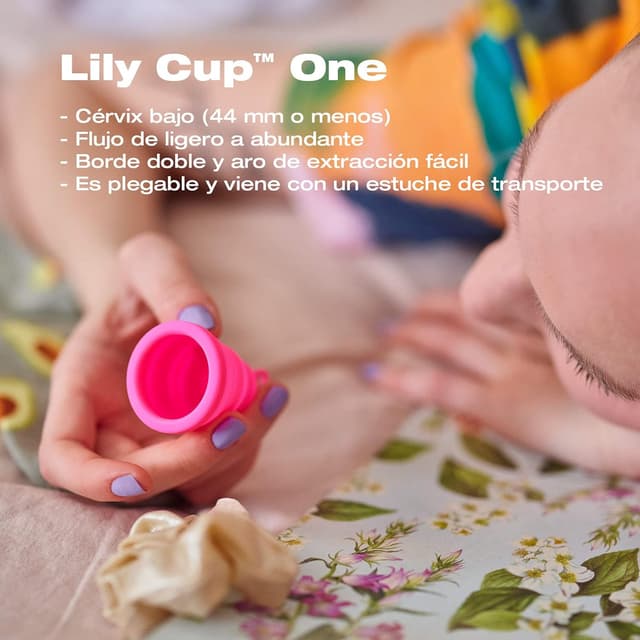Thumbnail 3 de INTIMINA Lily Cup One copa menstrual plegable 1 unidad