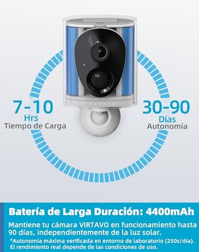 Thumbnail 2 de virtavo Cámara de Seguridad 2K Indoor/Outdoor WiFi