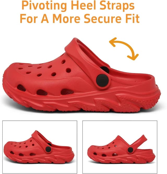 Detalle de Cubufly Kids Clog & Slide Garden Shoes for Boys and Girls