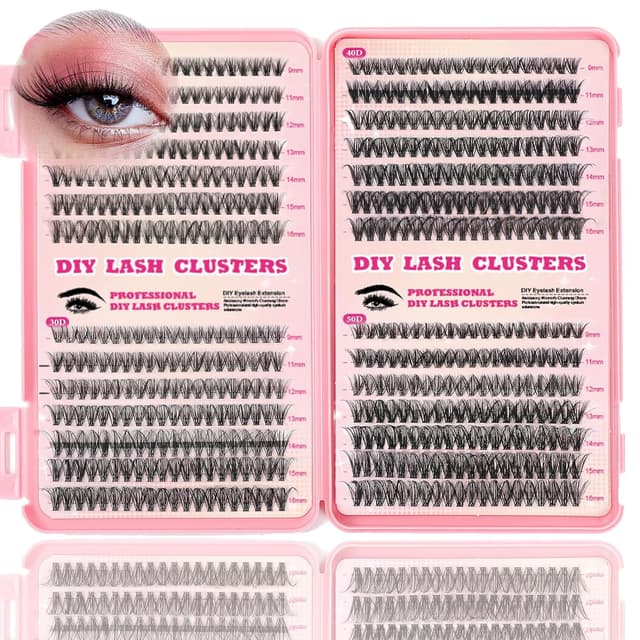 Thumbnail 6 de Lash Clusters Kit 560 Pcs Eyelashes