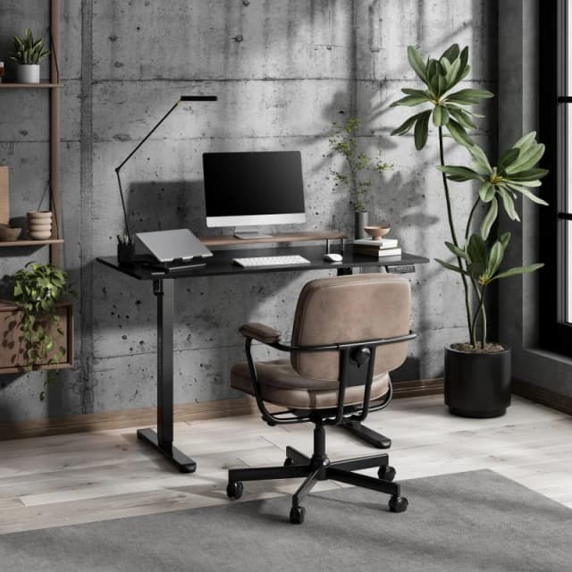 Detalle 2 de SENSE7 Nojo Light Escritorio regulable eléctrico 120×60 cm