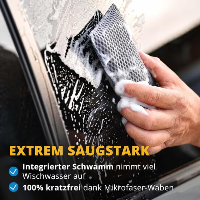 Detalle de LICARGO Insektenschwamm 3er Set, 13x8 cm