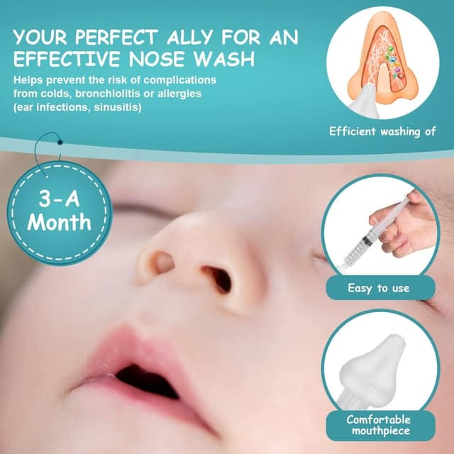 Detalle de Vicloon Nasal Aspirator 4 pack for babies