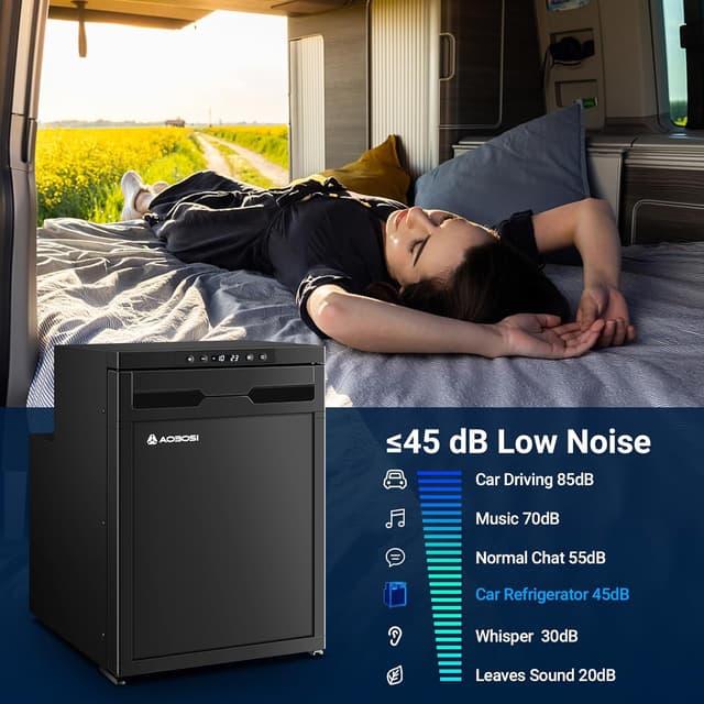 Thumbnail 5 de AAOBOSI 45L Campervan Fridge 45L