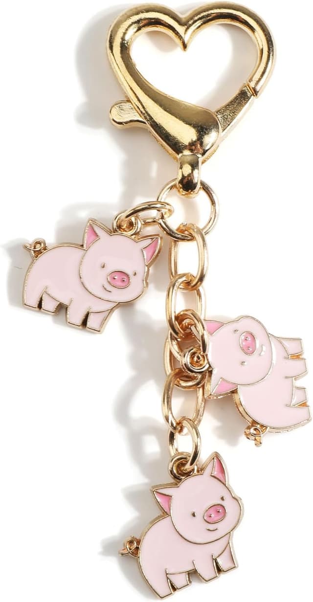 Thumbnail 6 de OBEISN personalisierter süßer Tier-Schlüsselanhänger als Taschenanhänger – Geschenkidee für Schwester, Freundin & Freunde