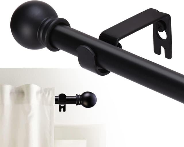 Imagen de GXOACKJ 32-48 inch Curtain Rod Set, 5/8 in ๐ช en OfertitasTOP