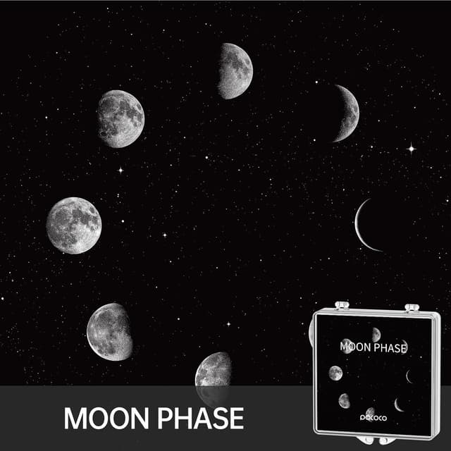 Thumbnail 5 de Mond und Sterne Scheiben 5K fĂŒr Projektor đ