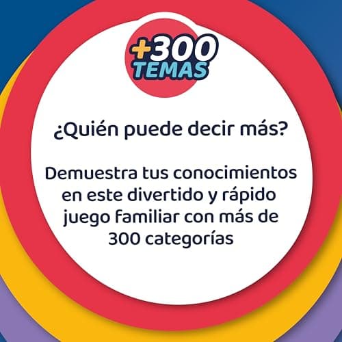 Detalle de Famosa One More: juego familiar de preguntas con +350 categorías (2–4 jugadores) y modalidad Infantil/Familiar