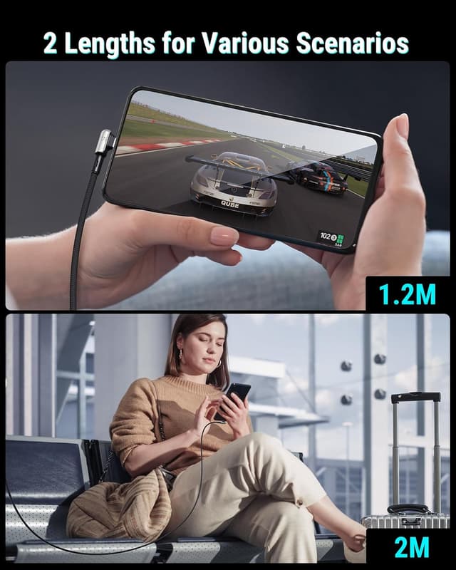 Detalle 2 de USB-C Schnellladekabel 100 W, 1,2 m