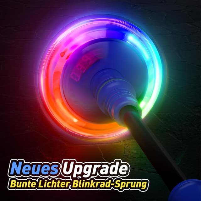 Thumbnail 4 de Springring Fußkreisel Kinder Blau mit Zähler