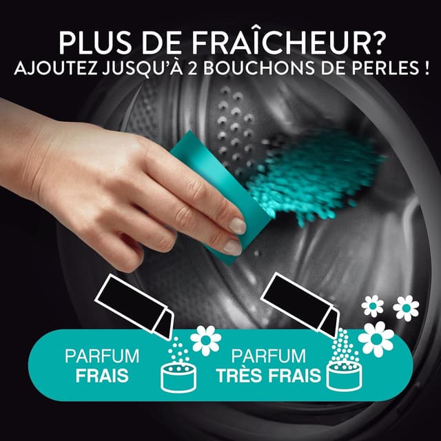 Detalle 2 de Lenor Unstoppables Parfum de linge en perles – parfum aérien aux agrumes et fruits frais