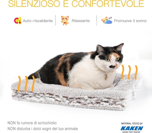 Detalle de Mora Pets Tappetino autoriscaldante 70 x 46 cm 🐾