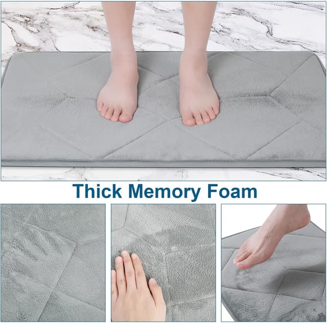 Thumbnail 2 de Cozary Alfombrilla de Baño Antideslizante 80x50 cm