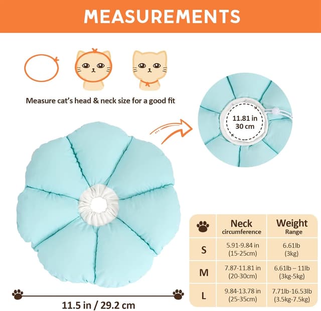 Thumbnail 5 de Avont Cat Cone Collar Soft adjustable M